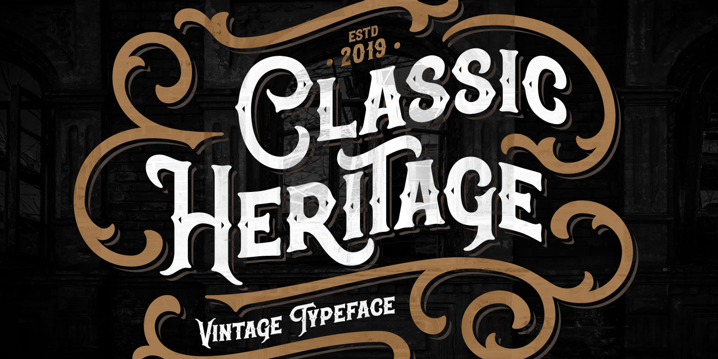 Шрифт Classic Heritage
